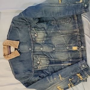 Polo Ralph Lauren flannel lined denim jacket